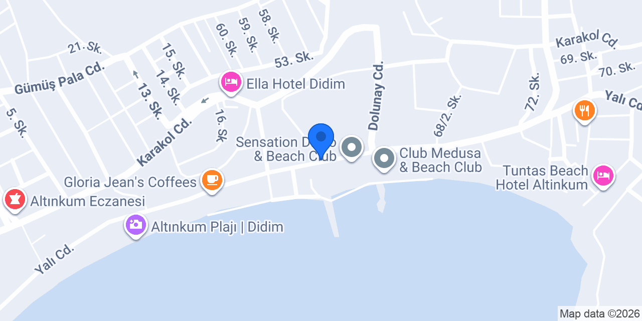 Deniz Otel Pegasus Bar konumu