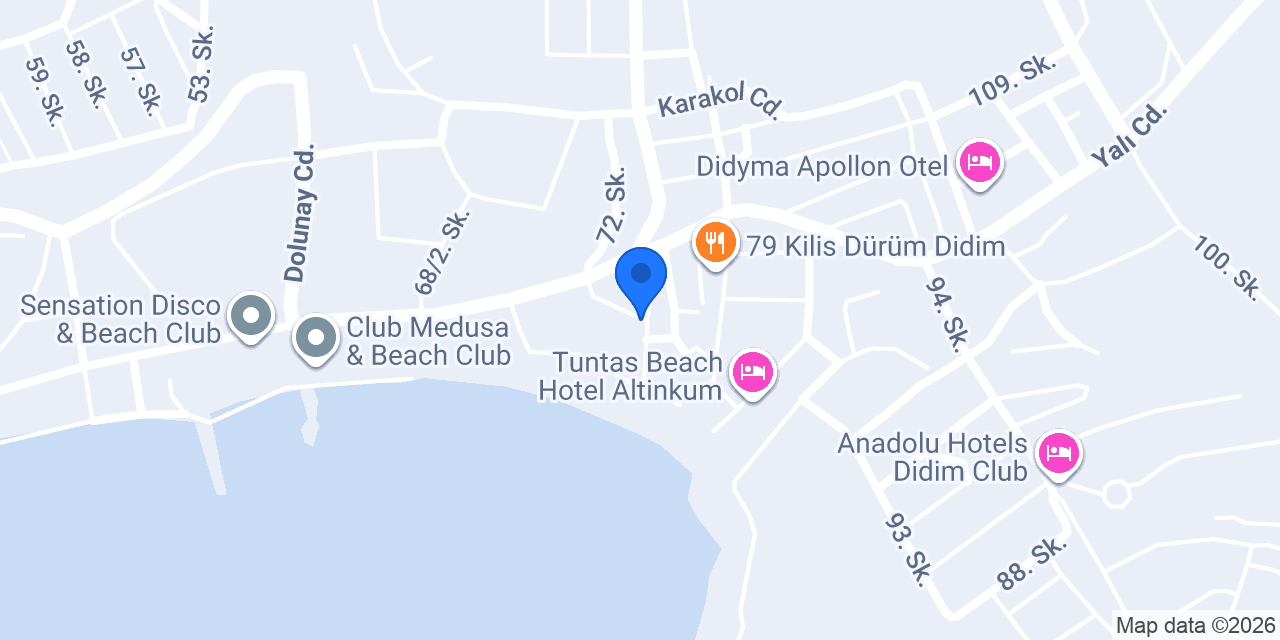 Altinkum Beach Weddings konumu