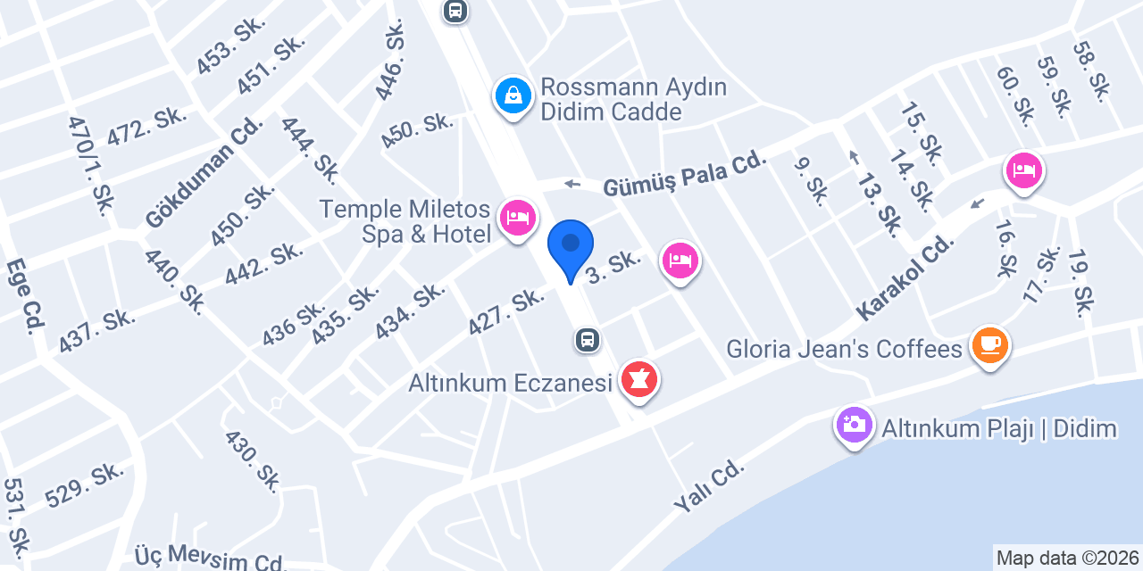 Triton Apartments konumu