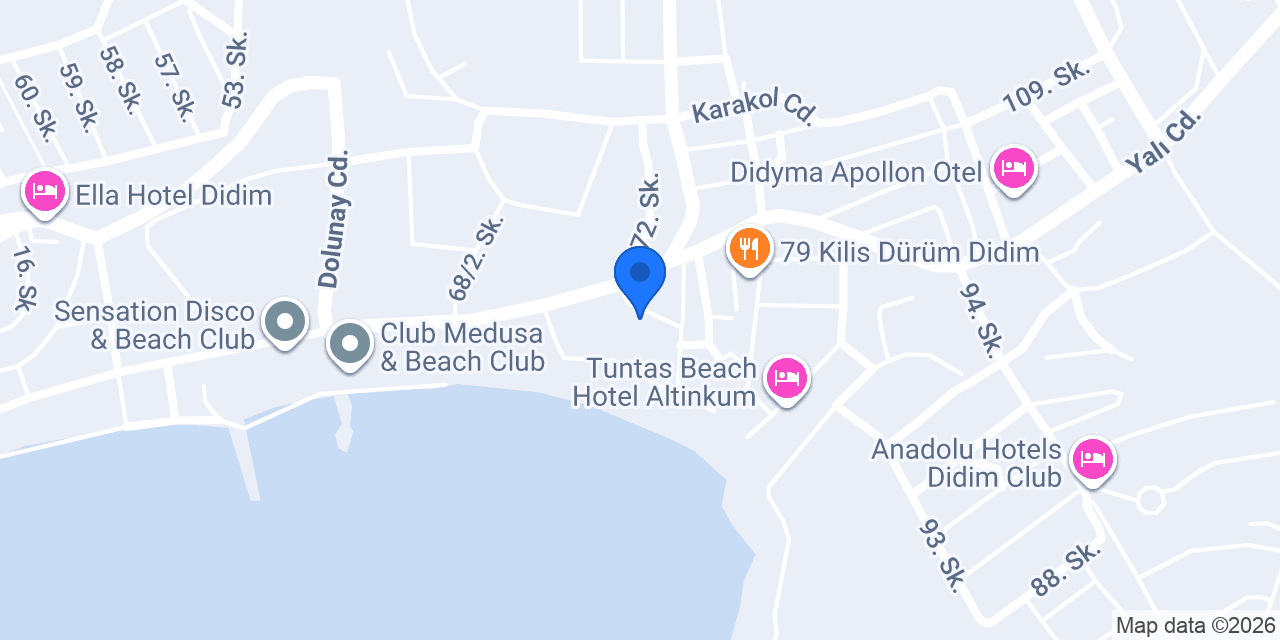 Altunakar Hotel konumu