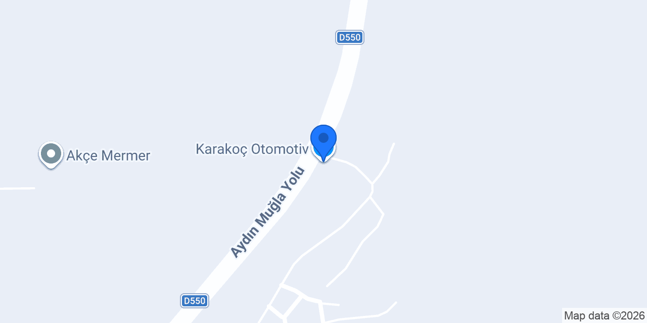 Karakoç Otomotiv konumu