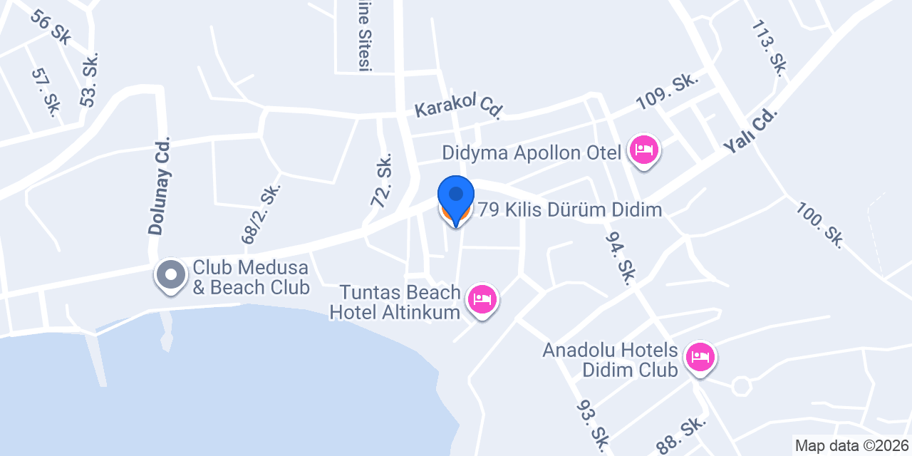 79 Kilis Dürüm Didim konumu