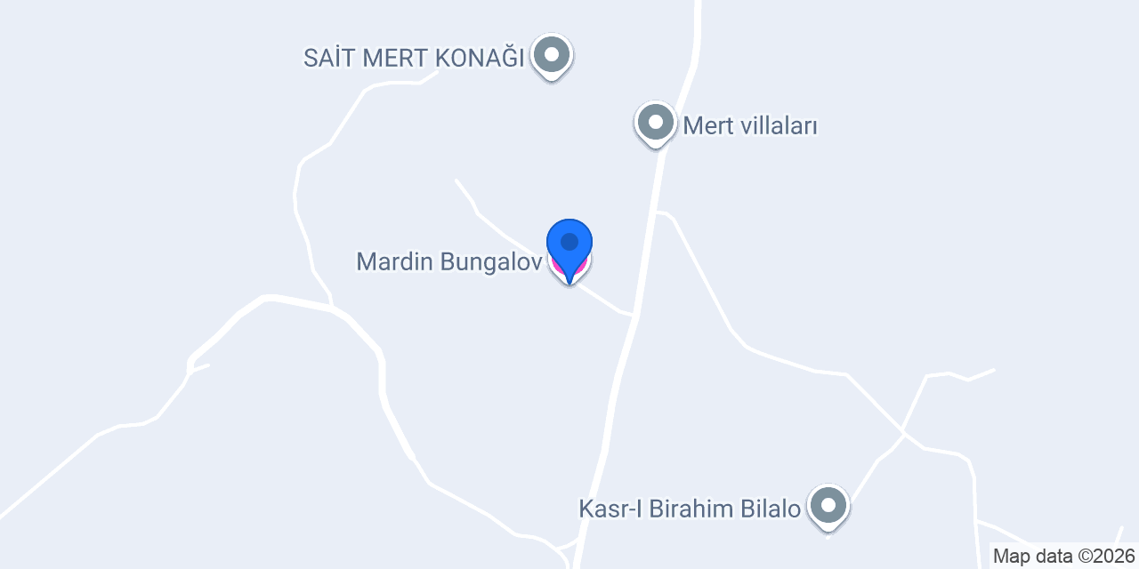 Mardin Bungalov konumu
