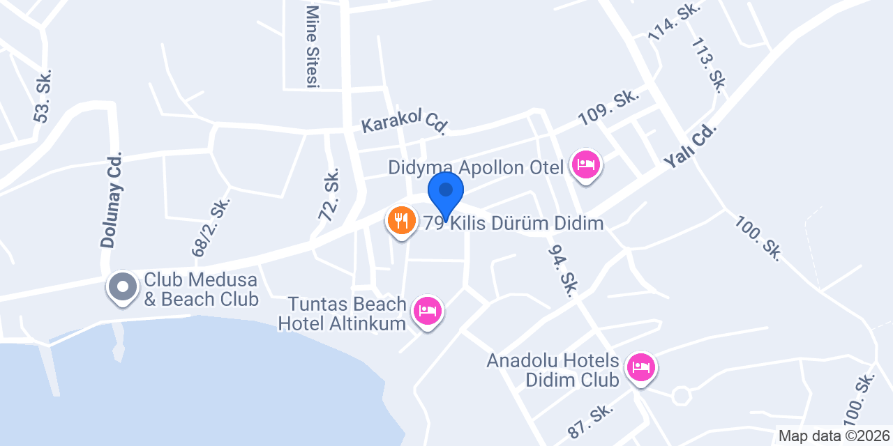 Mood Beach Hotel konumu