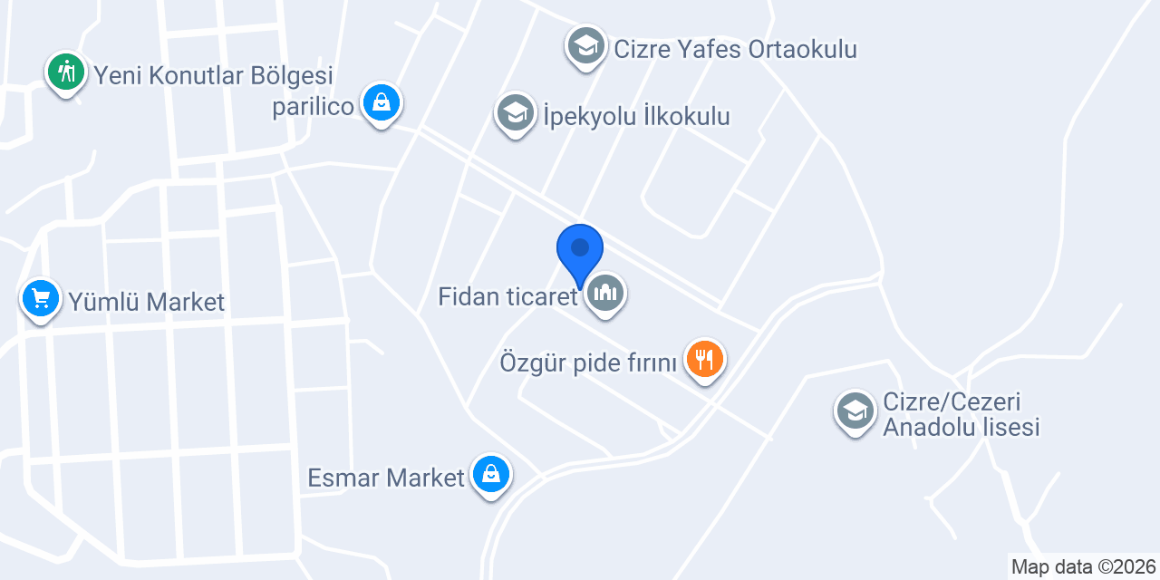 Ömeroğlu kasap ve şarküteri konumu