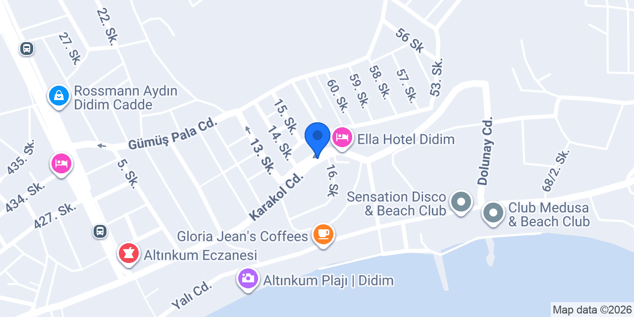 Ektiren Rent-a Car konumu