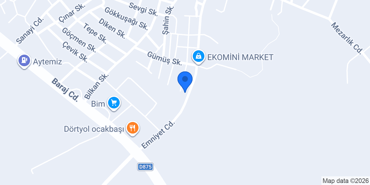 Dedeoğlu su teknolojisi konumu