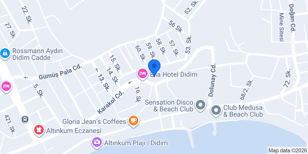 Altınkum Polis Merkezi Amirliği konumu