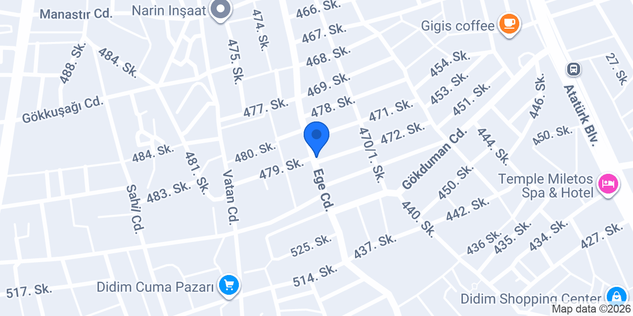 Didim Can Yapı konumu