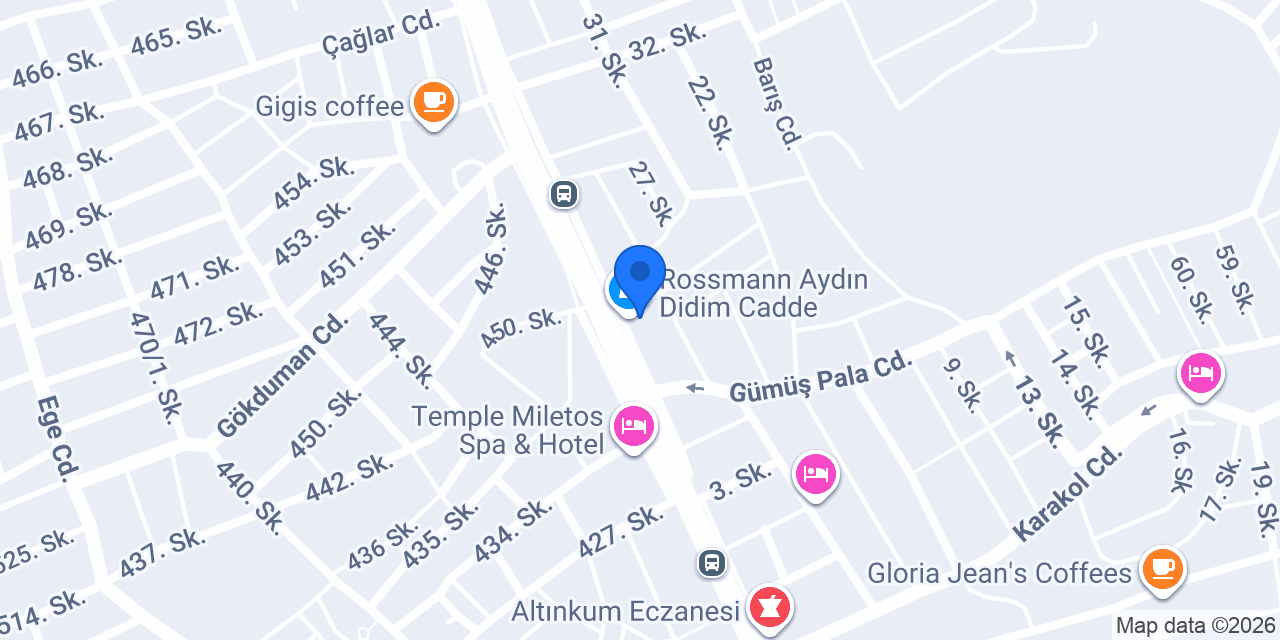 Taksi didim… konumu