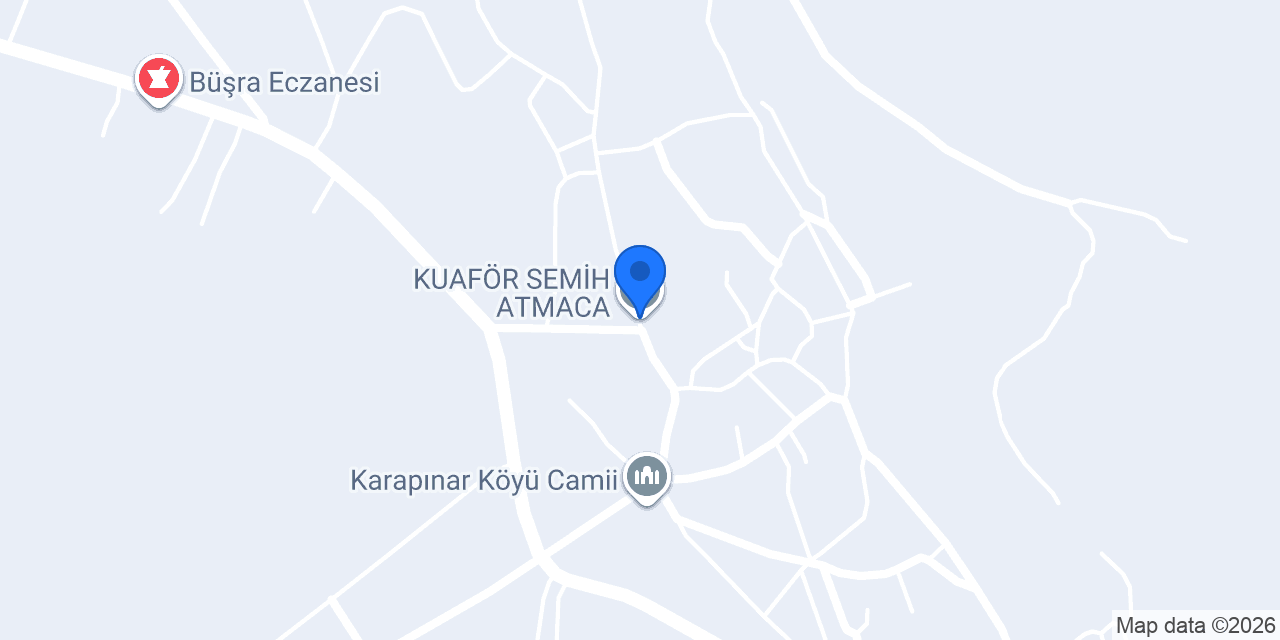 KUAFÖR SEMİH ATMACA konumu