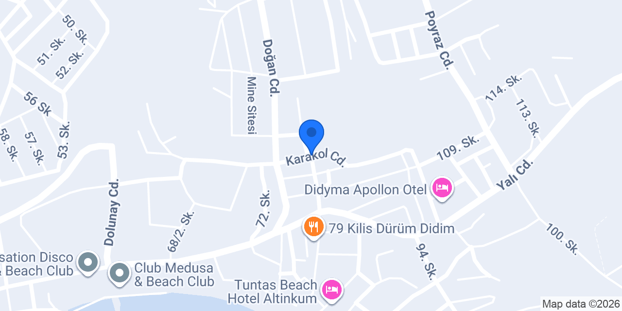 Altınkum Kanatçısı konumu