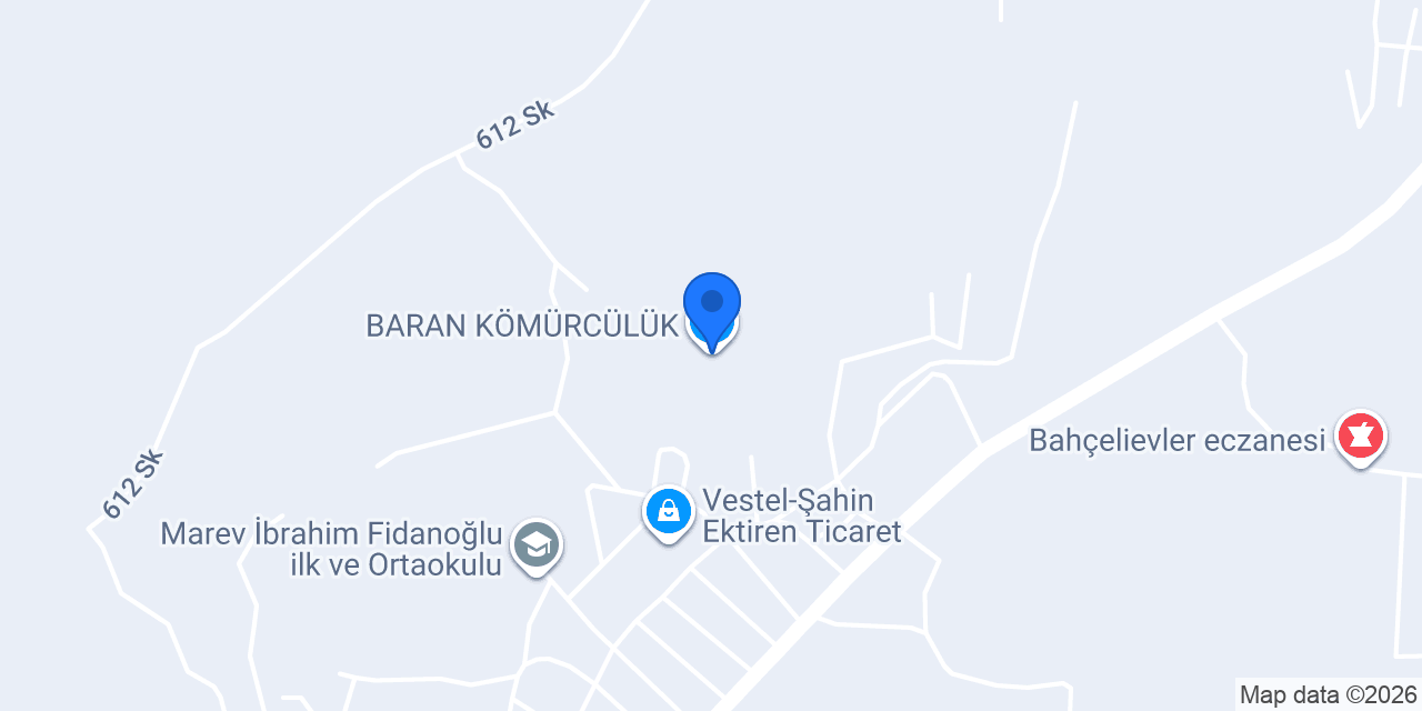 BARAN KÖMÜRCÜLÜK konumu