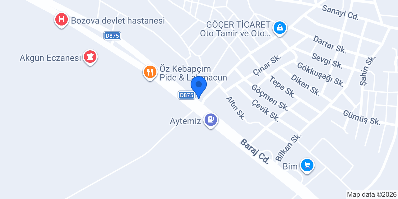 PETLAS-Muzaffer Göçer konumu