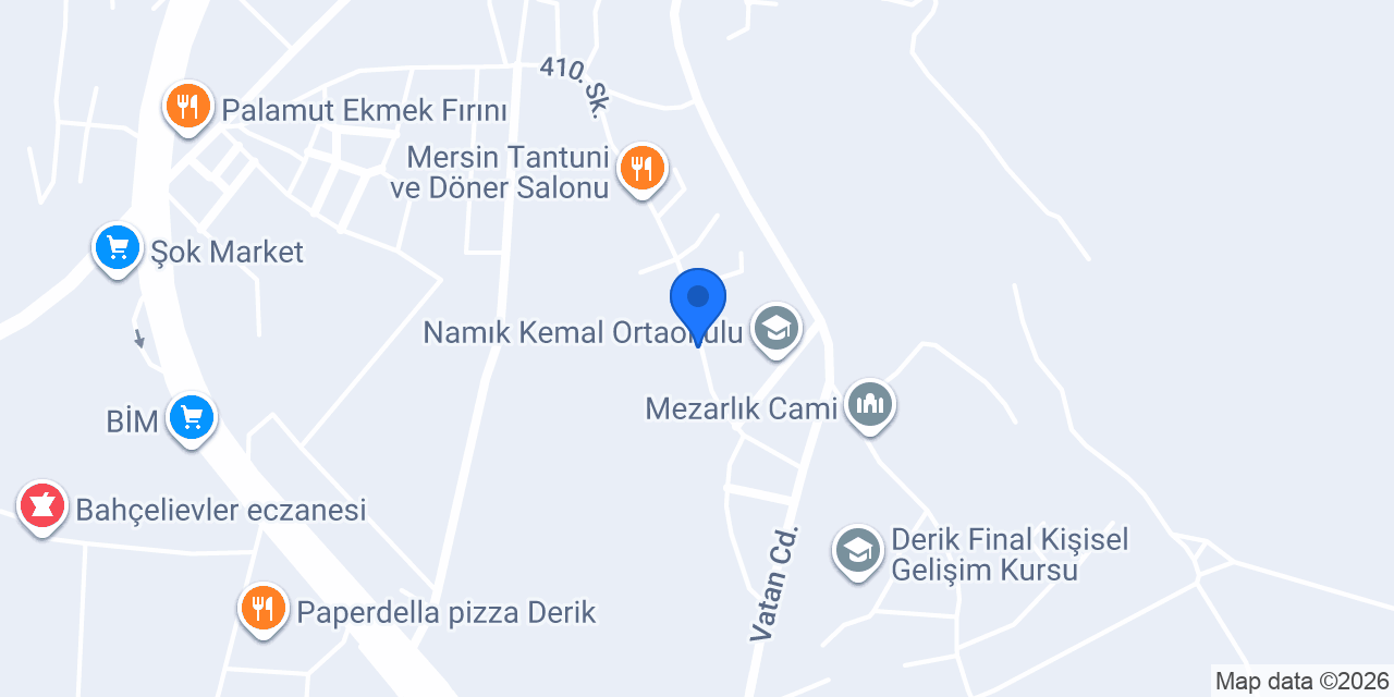 Başaran Bitki Hsatanesi konumu