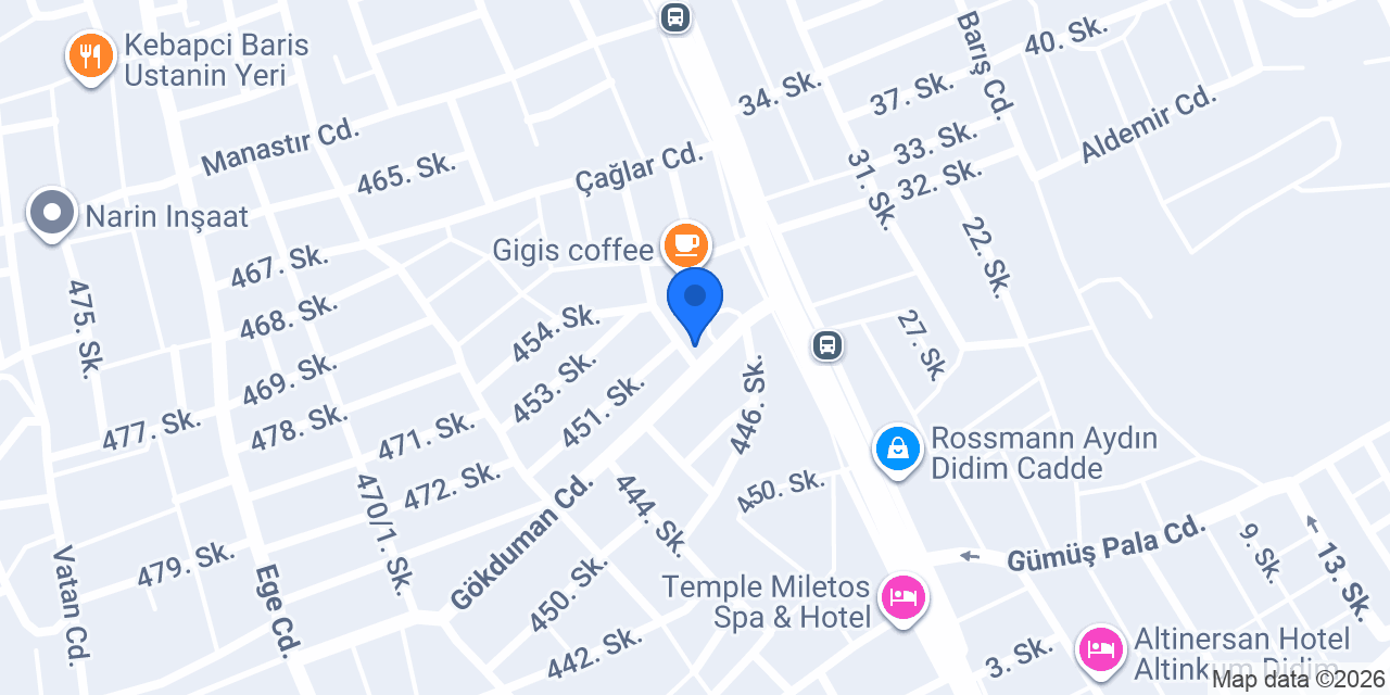 Liberta Coffee Didim konumu