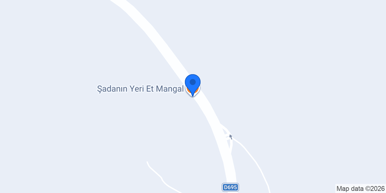 Şadanın Yeri Et Mangal konumu