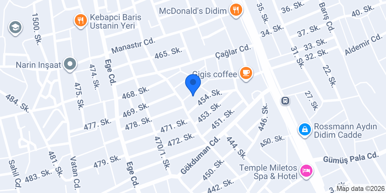 GSM elektrik didim konumu