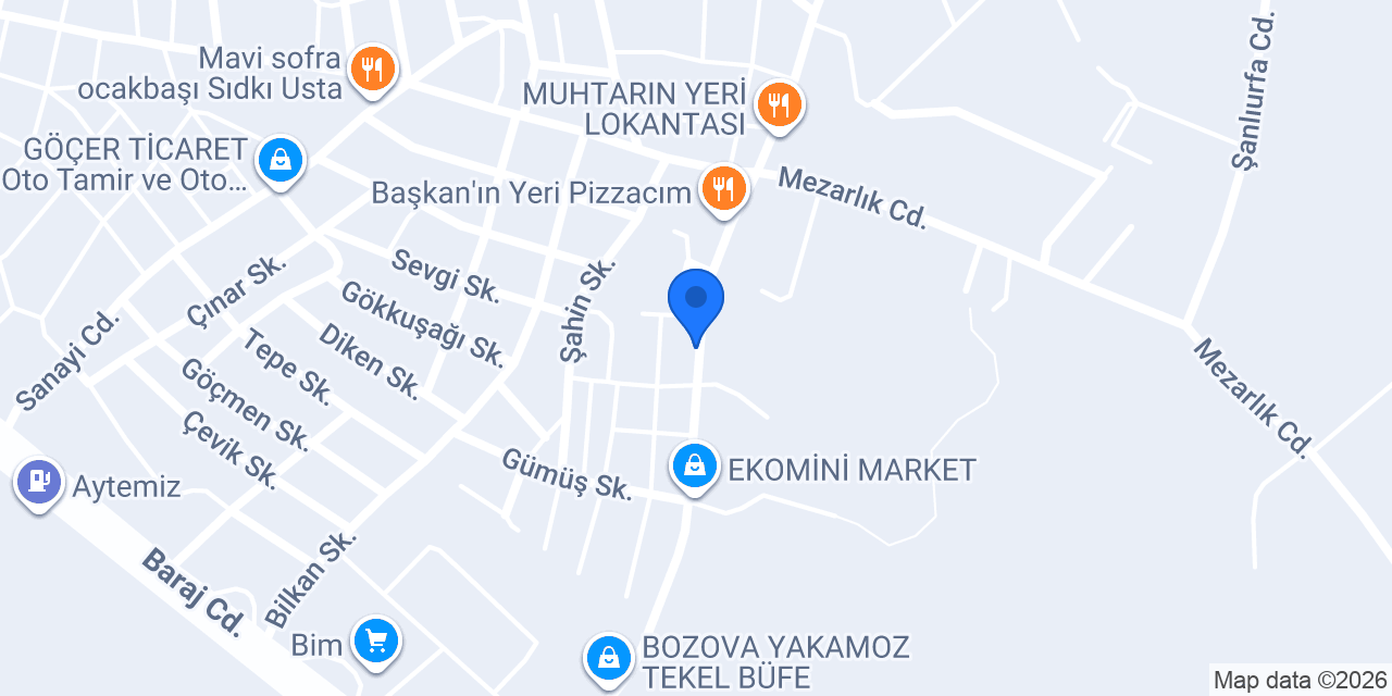 Beysan Balik Lokantasi konumu