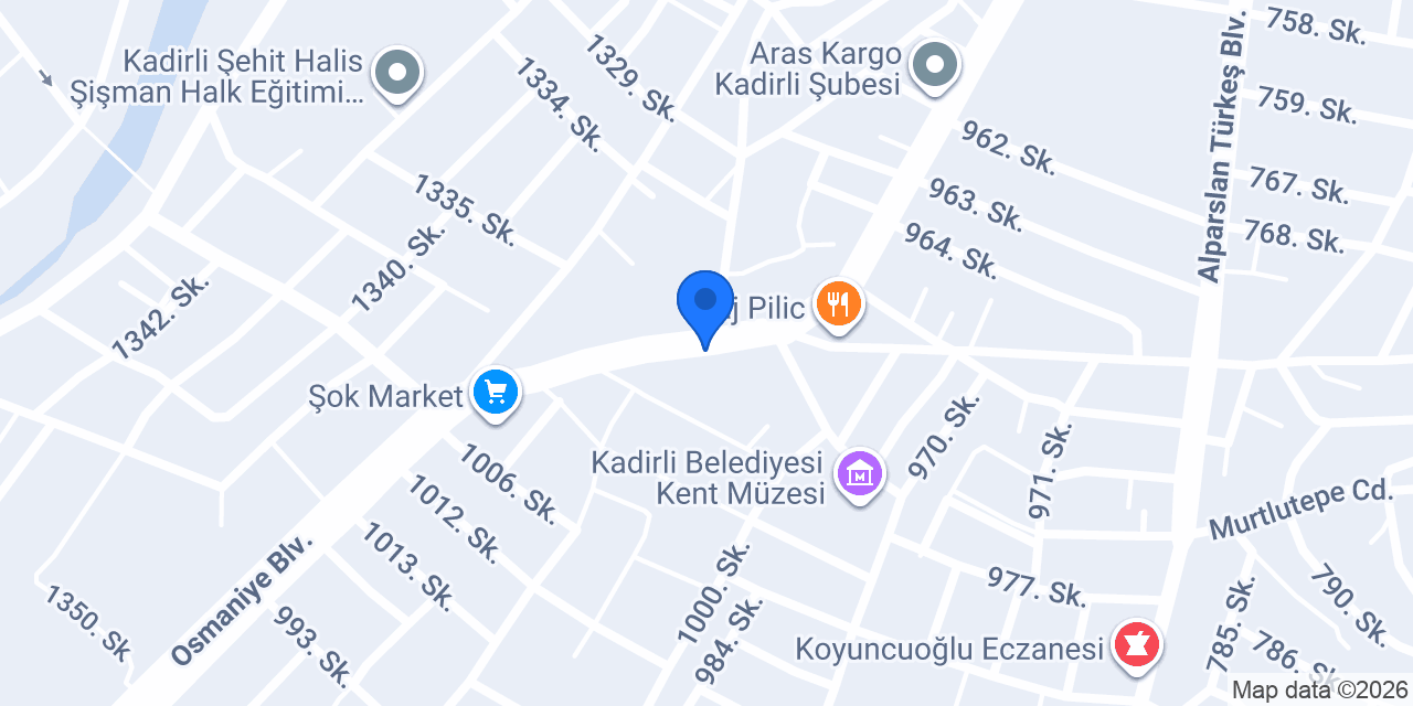 TURGUTOĞLU SİGORTA konumu
