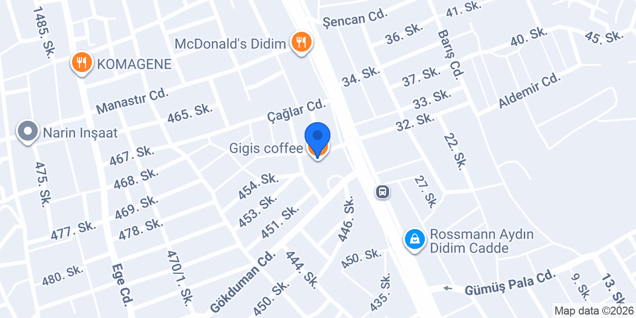 Gigis coffee konumu