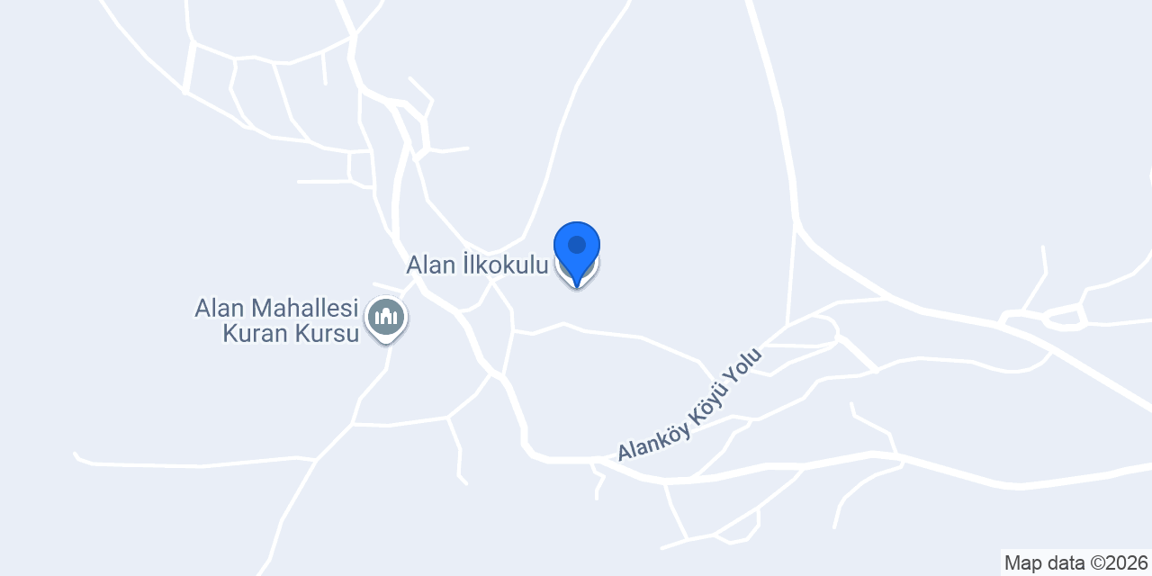 Alan İlkokulu konumu