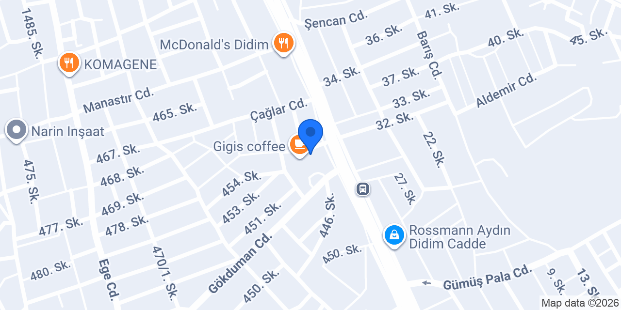 ULAS FASTFOOD konumu