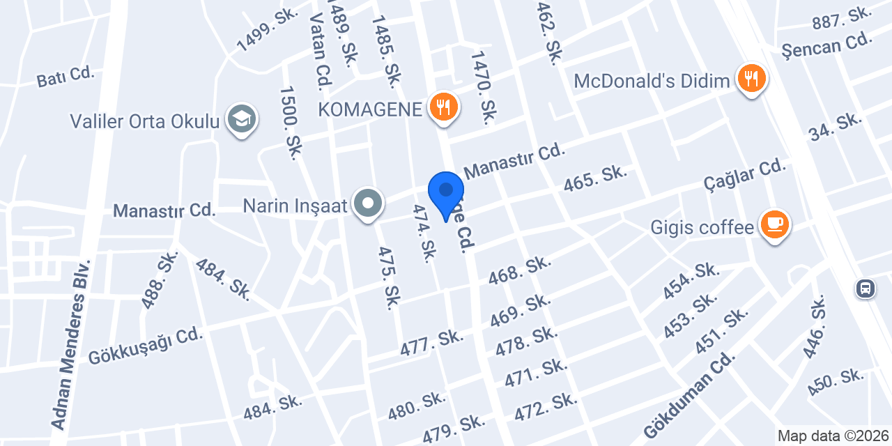 Didim UMUT ELEKTRİK konumu