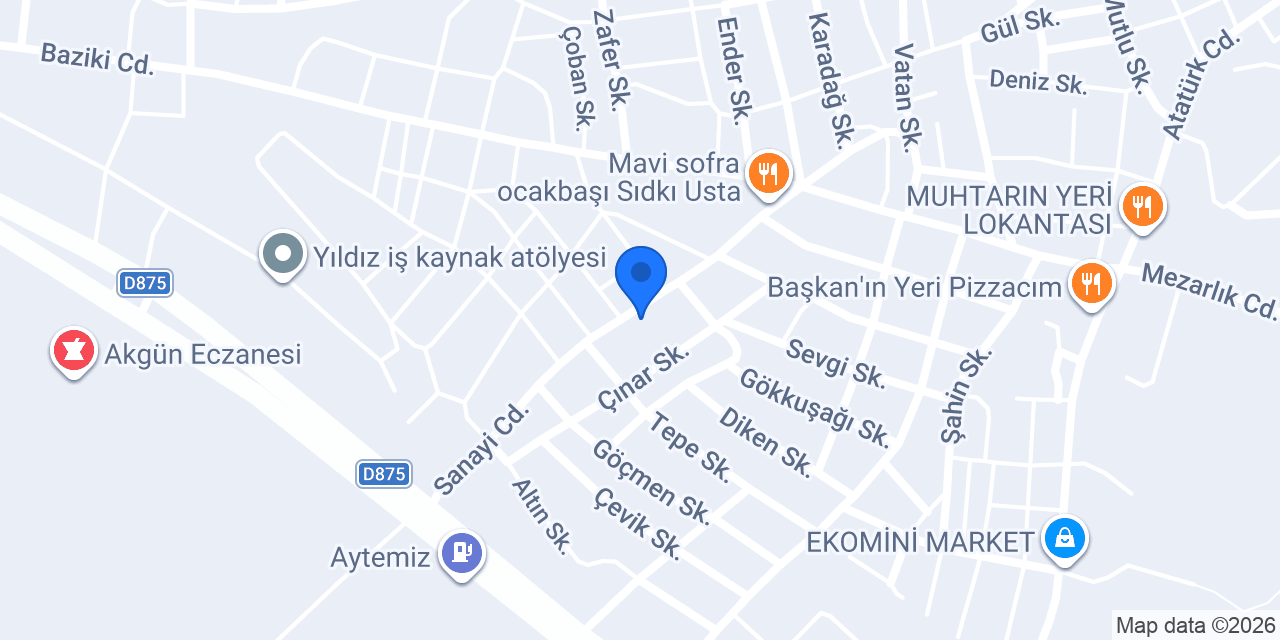 Emin motor & hakan power konumu