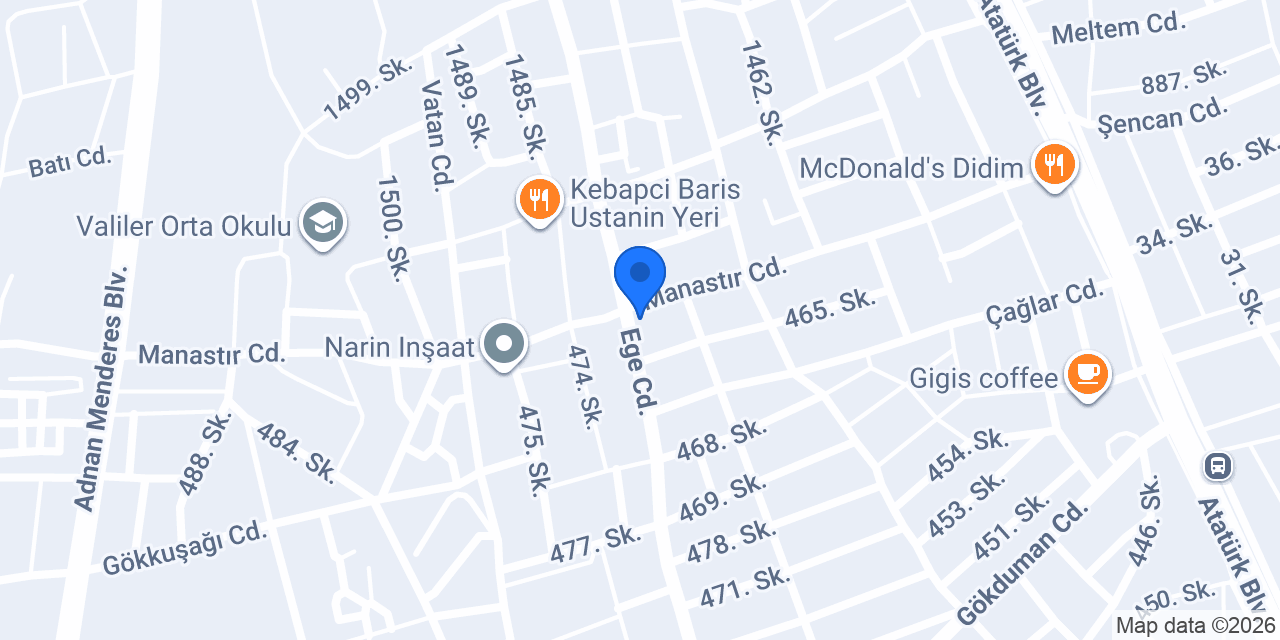 Tostçu Cevo'nun Yeri konumu