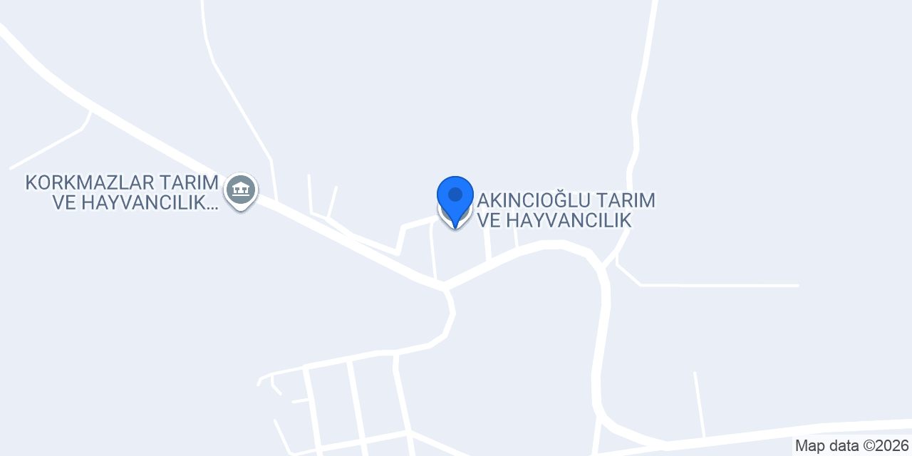 AKINCIOĞLU TARIM VE HAYVANCILIK konumu