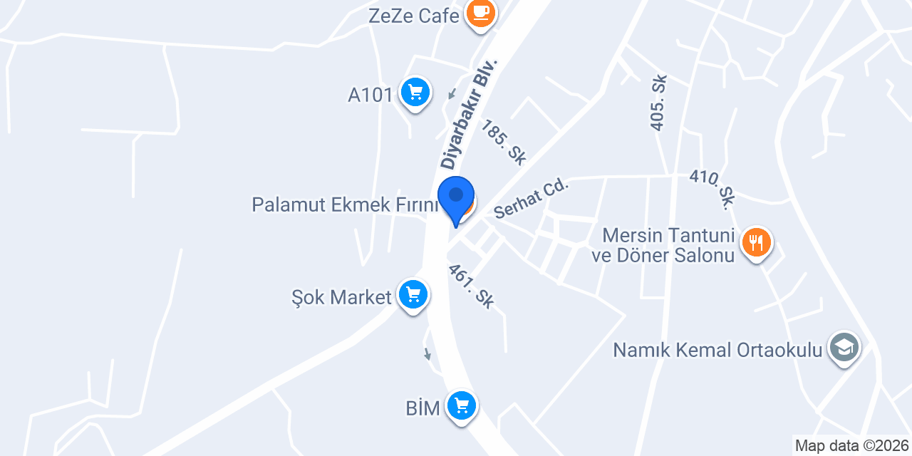 Yildiz Av Pazari konumu