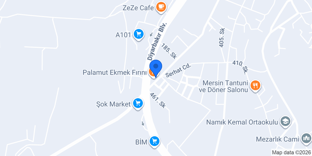 Yeni Midyat Seyahat konumu