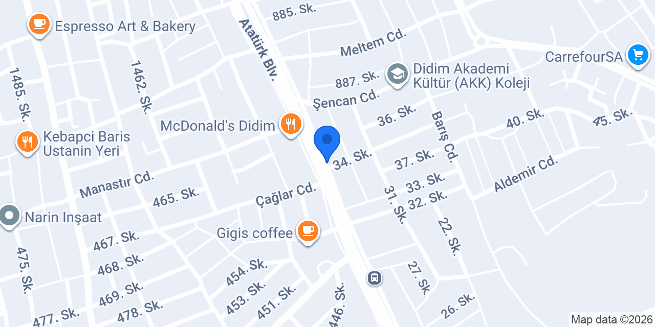 Efem Saray Restaurant konumu