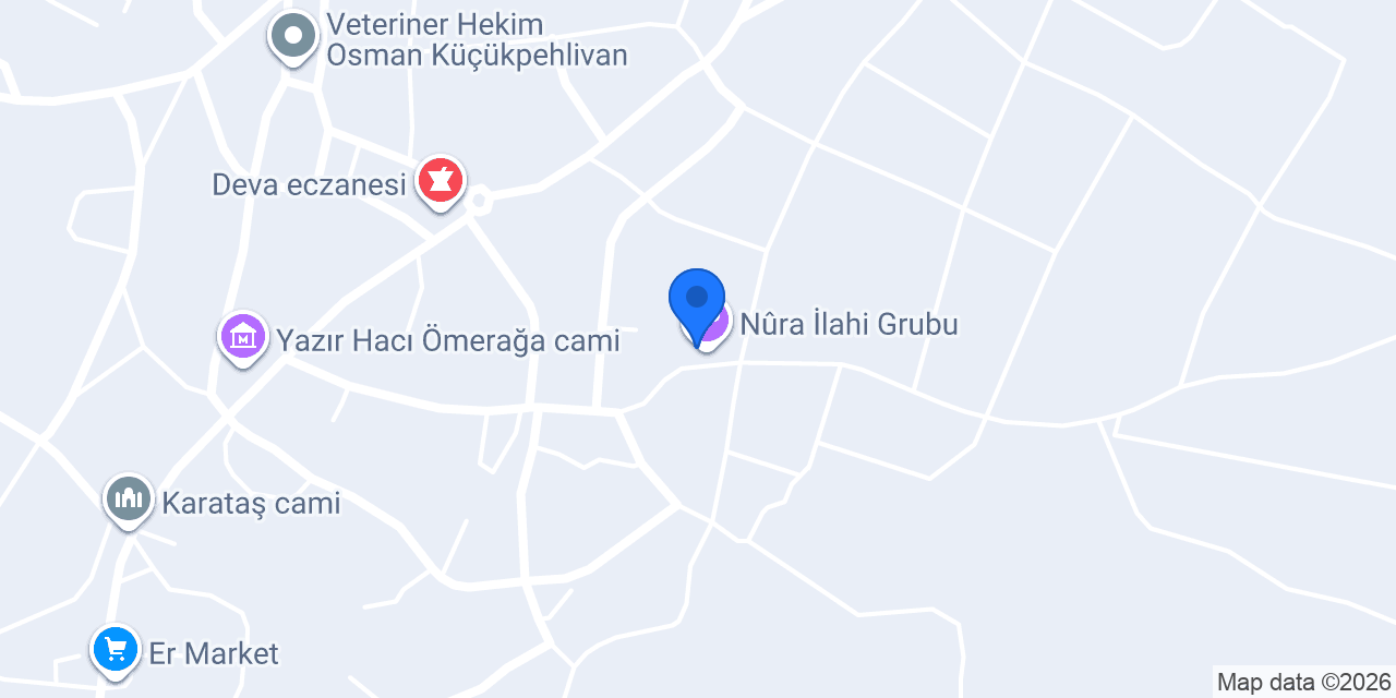 Nûra İlahi Grubu konumu