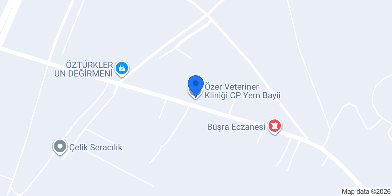 Özer Veteriner Kliniği C.P. Yem Bayii konumu