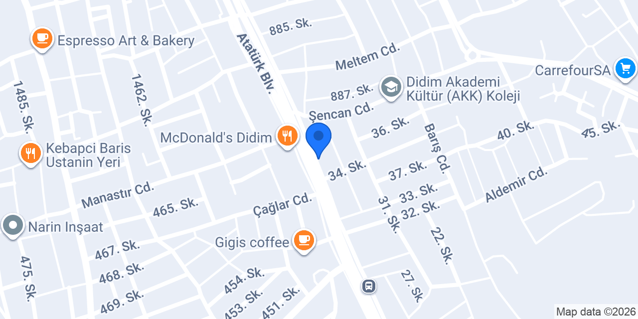 Konak Restaurant konumu