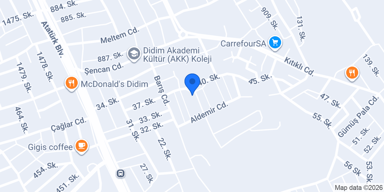 Saklıbahçe Market konumu