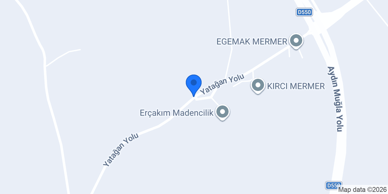 Durtaş Mermercilik konumu