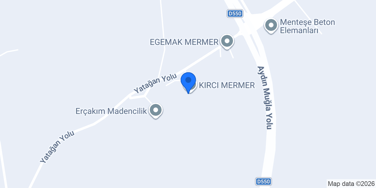 KIRCI MERMER konumu