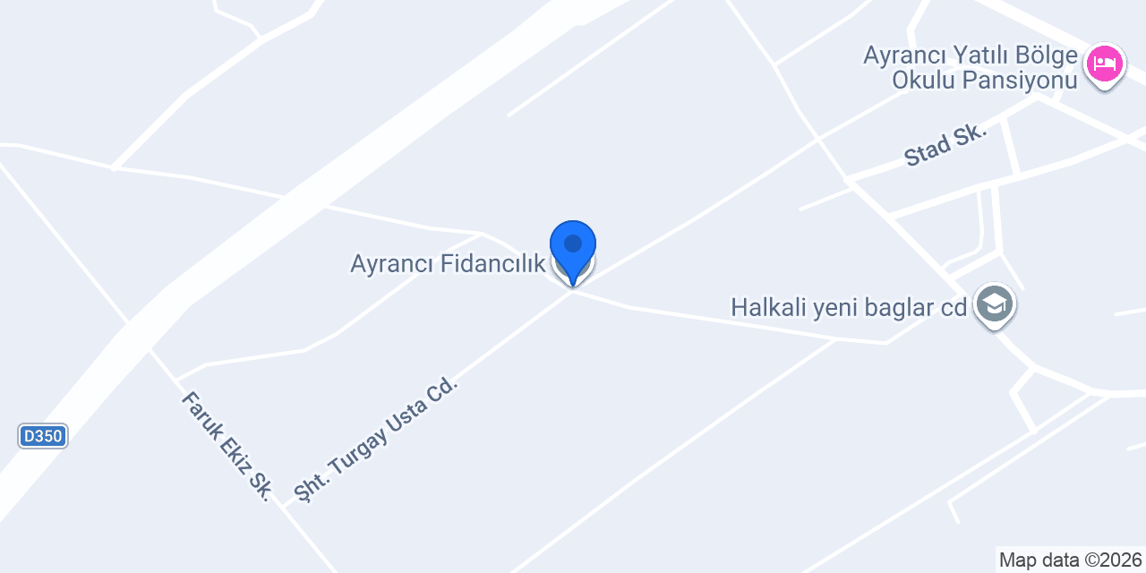Ayrancı Fidancılık konumu