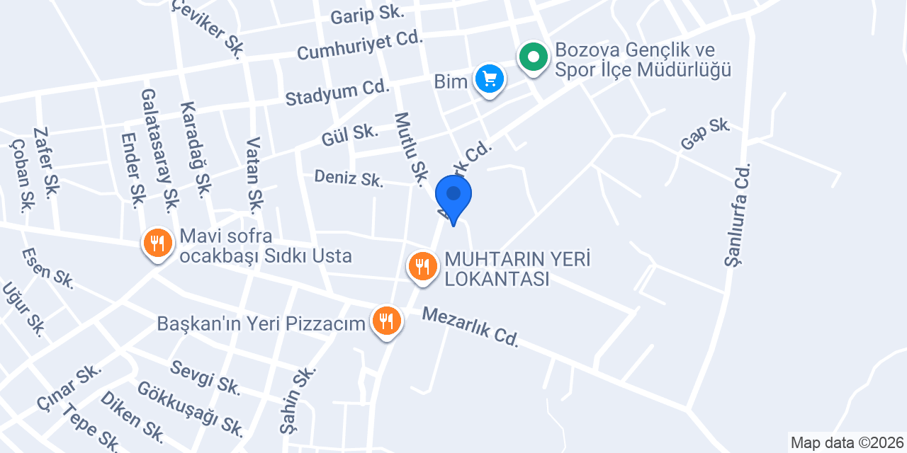 Işler kitabevi konumu