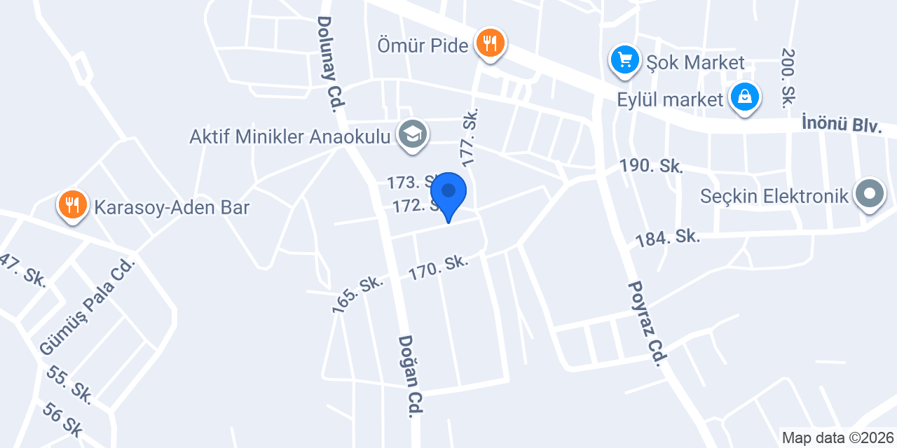 BETA ÇEVRE SAĞLIĞI konumu