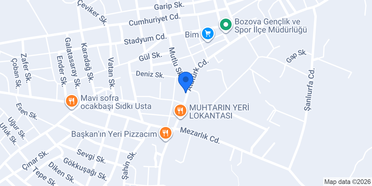 Güzel Rent A Car konumu