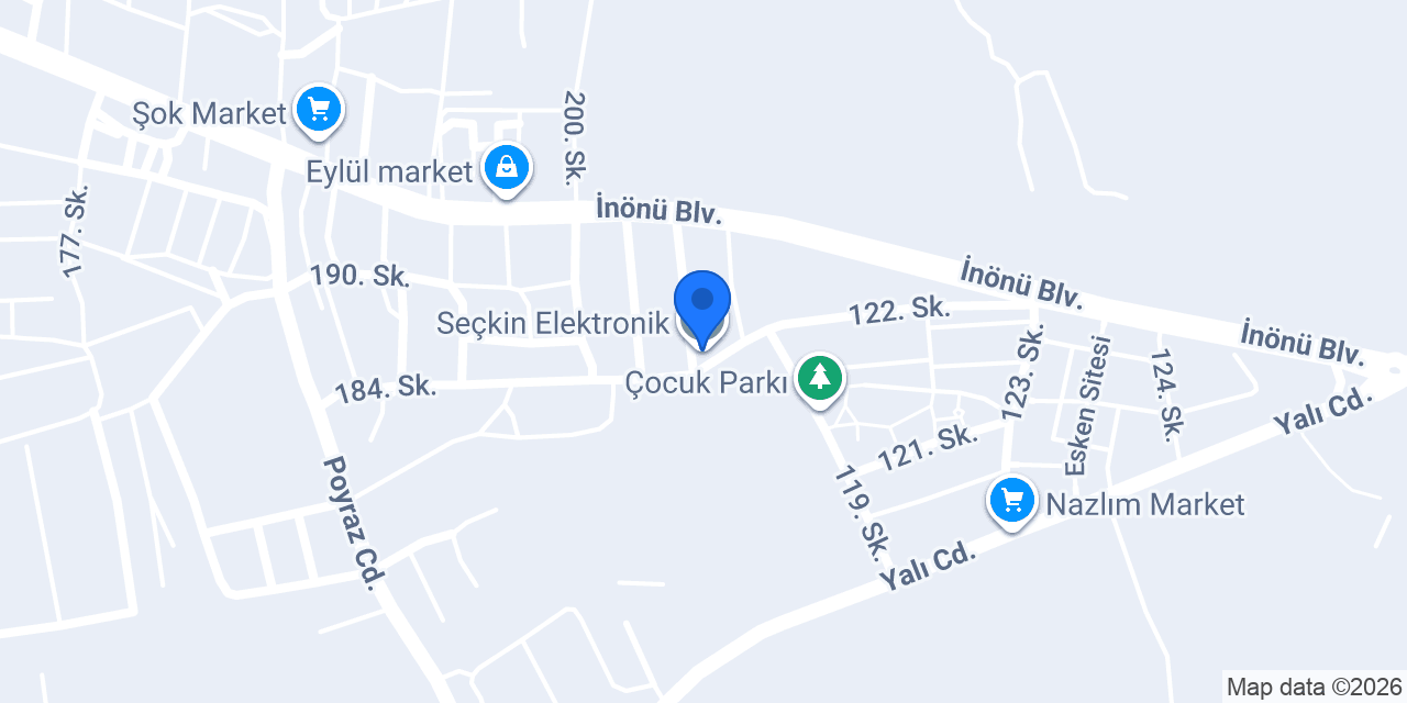 Seçkin Elektronik konumu
