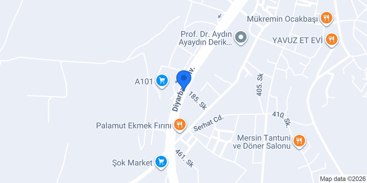Derik Aile Sağlığı Merkezi konumu