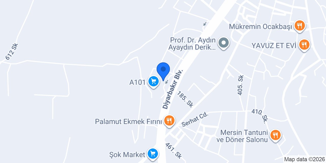 DERİK CAM BALKON & OTOMATIK KEPENK konumu