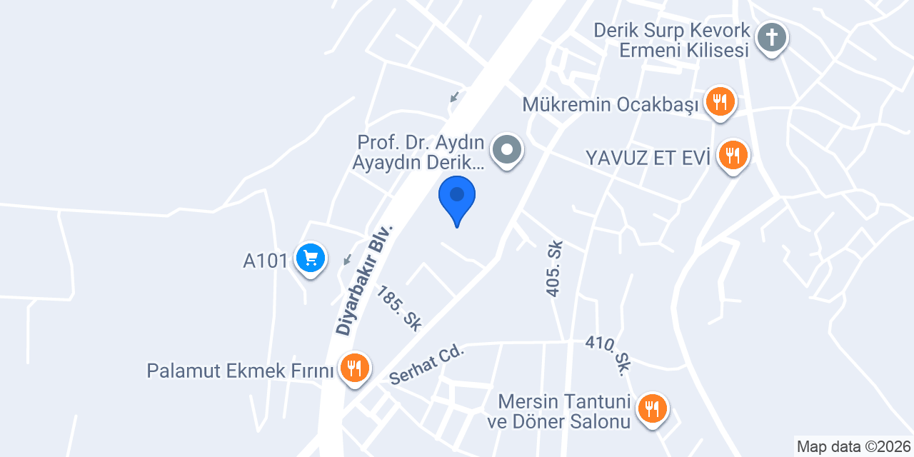 Derik Adalet Sarayı konumu