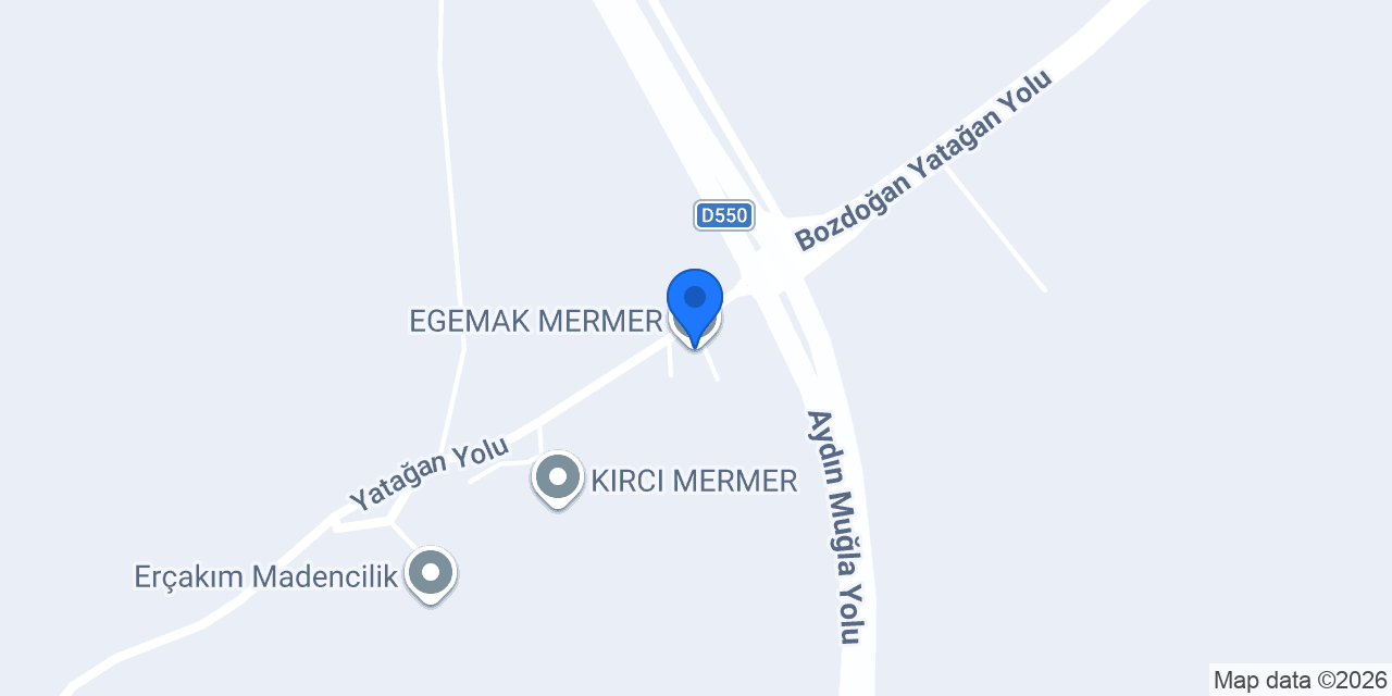 EGEMAK MERMER konumu