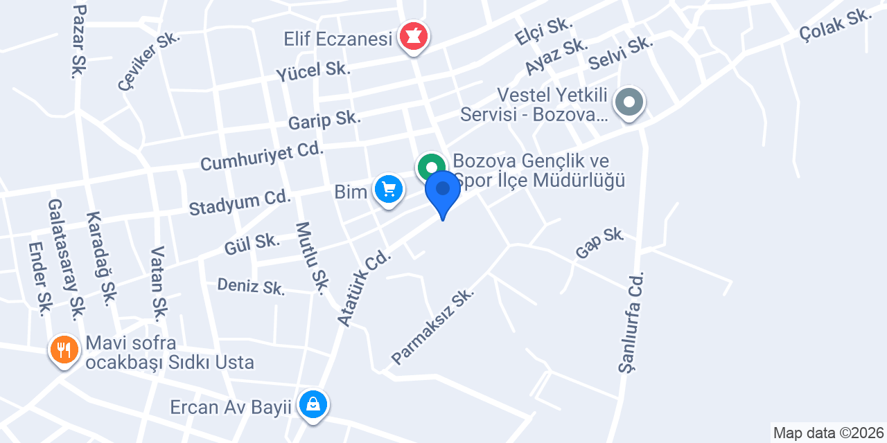 Ermat Ltd. Şti. konumu
